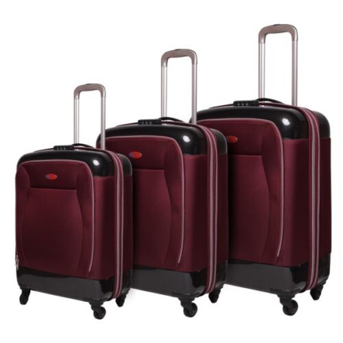 Kawashi Presents PC Nylon Made Premium Quality Luggage 3Pc Set in Assorted Colors – Wholesale trolly Bags and Devices Travels Suitcase Supplier Dubai UAE
