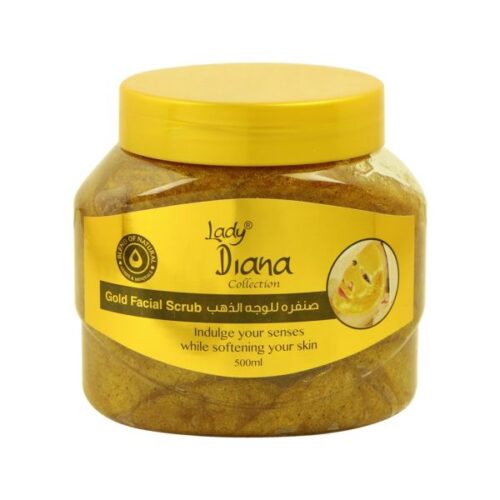 Lady Diana Collectionss Gold Facial Scrub 500Ml– Wholesale Personal Care and Beauty Products Supplier Dubai UAE - Tradedubai.ae Wholesale B2B Market