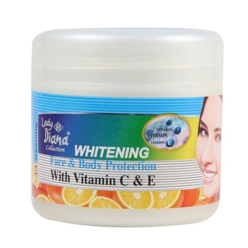 Lady Diana Face Body Whitening Cream with Vitamin C E 300Ml Wholesale Supplier Dubai UAE