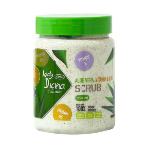 Lady Diana Herbal Collection Aloe Vera Scrub with Vitamin E B5 – Wholesale Personal Care and Beauty Products Supplier Dubai UAE - Tradedubai.ae Wholesale B2B Market