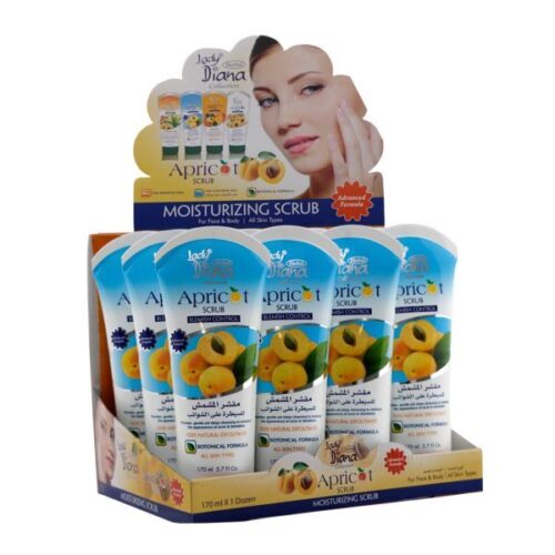 Lady Diana Herbal Collection Apricot Extracted Moisturizing Scrub 170Ml – Wholesale Personal Care and Beauty Products Supplier Dubai UAE - Tradedubai.ae Wholesale B2B Market