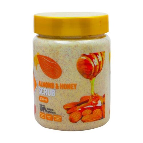 Lady Diana Herbal Collection Natural Almond Honey Scrub 500Ml– Wholesale Personal Care and Beauty Products Supplier Dubai UAE