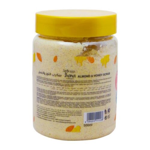 Lady Diana Herbal Collection Natural Almond Honey Scrub 500Ml– Wholesale Personal Care and Beauty Products Supplier Dubai UAE