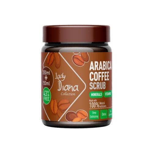 Lady Diana Natural Arabica Coffee Extracted Scrub – Wholesale Personal Care and Beauty Products Supplier Dubai UAE