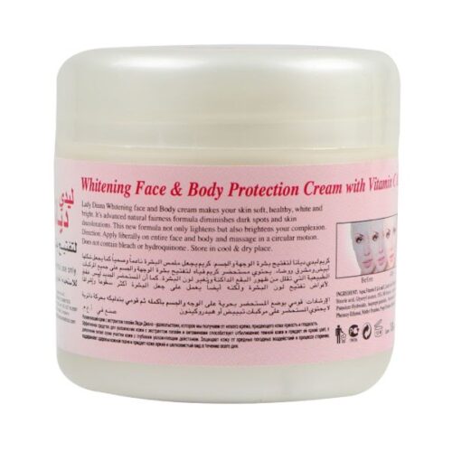 Lady Diana Whitening Face Body Cream with Vitamin C E 300Ml – Wholesale Personal Care and Beauty Products Supplier Dubai UAE - Tradedubai.ae Wholesale B2B Market