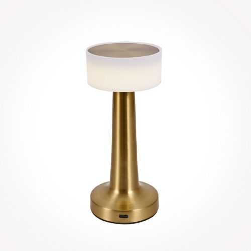 Metal USB Charging Desk Portable Lamp in Gold - Elegant and Functional - Wholesale Lighting Dealers and wholesale suppliers in Dubai UAE