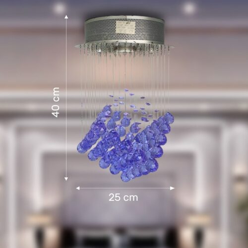 Modern Hanging Crystal Chandelier Luxury Ceiling Light -Purple - Wholesale Lighting Dealers and wholesale suppliers in Dubai UAE - Tradedubai.ae Wholesale B2B Market