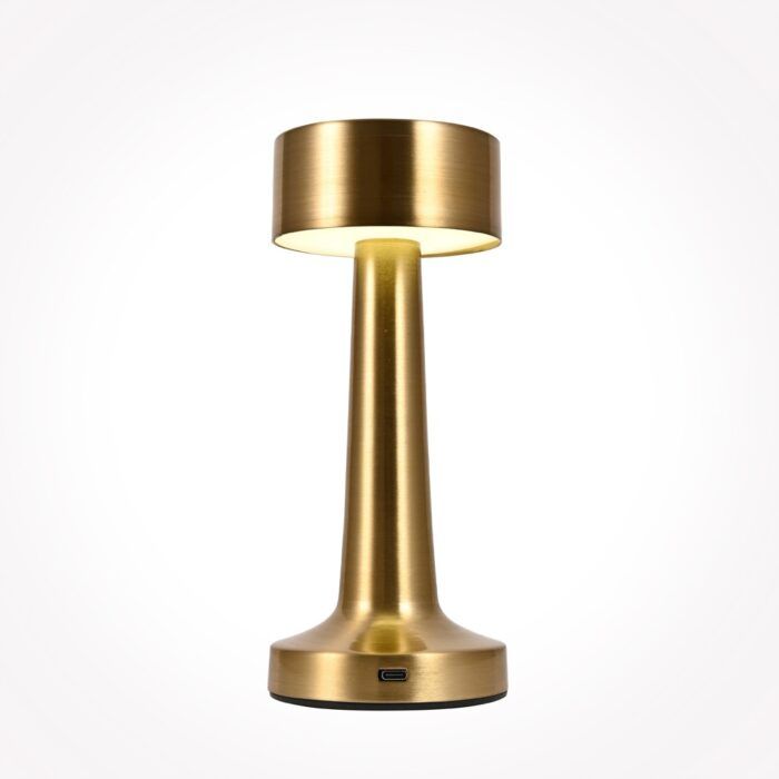 Modern Rechargeable Touch Sensor LED Desk Lamp in Gold - Wholesale Lighting Dealers and wholesale suppliers in Dubai UAE