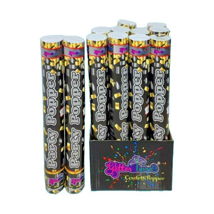 Multi-color Metallic Strips of Sparkling Confetti Party Poppers  – Wholesale Products Supplier Dubai UAE - Tradedubai.ae Wholesale B2B Market