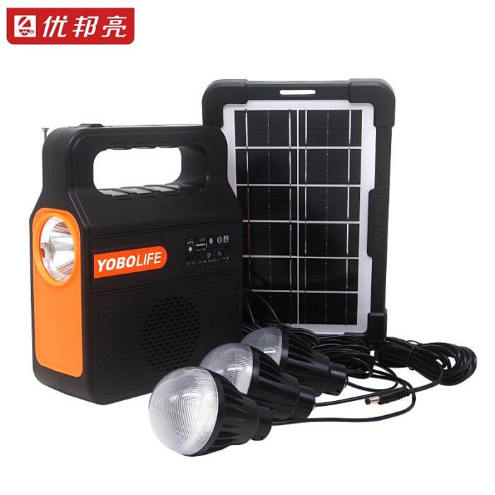 New solar charging small system with radio MP3 playback function long-term stock multi-function all-in-one light – Wholesale Solar Products and Solar Lights Supplier Dubai UAE - Tradedubai.ae Wholesale B2B Market