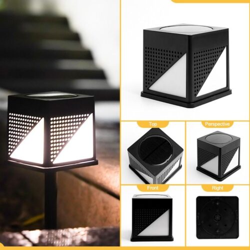 Outdoor cross-border solar garden lights automatically light up the flowers after dark LED garden lawn lighting atmosphere column lamps – Wholesale Solar Products and Solar Lights Supplier Dubai UAE