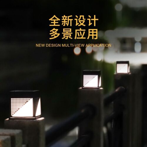Outdoor cross-border solar garden lights automatically light up the flowers after dark LED garden lawn lighting atmosphere column lamps – Wholesale Solar Products and Solar Lights Supplier Dubai UAE