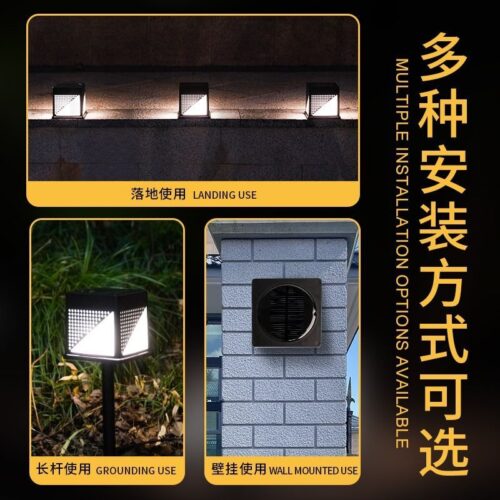 Outdoor cross-border solar garden lights automatically light up the flowers after dark LED garden lawn lighting atmosphere column lamps – Wholesale Solar Products and Solar Lights Supplier Dubai UAE