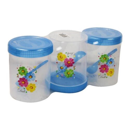 Package Containers Set in Assorted Colors Set of 3pc - Wholesale Suppliers Dubai UAE