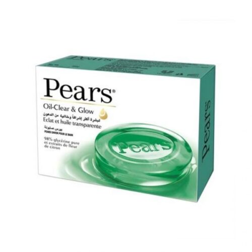 Pears Green Soap Oil Clear Glow Elevating Cleansing to a Radiant Skin 125Gm – Wholesale Personal Care and Beauty Products Supplier Dubai UAE