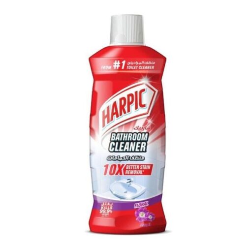 Revitalize Your Bathroom with Harpics Floral Scented Cleaner– Wholesale Household Disinfection Product Supplier Dubai UAE