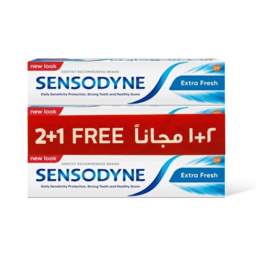 Sensodyne Toothpaste Extra Fresh A Breath of Relief for Sensitive Teeth – Wholesale Personal Care and Beauty Products Supplier Dubai UAE