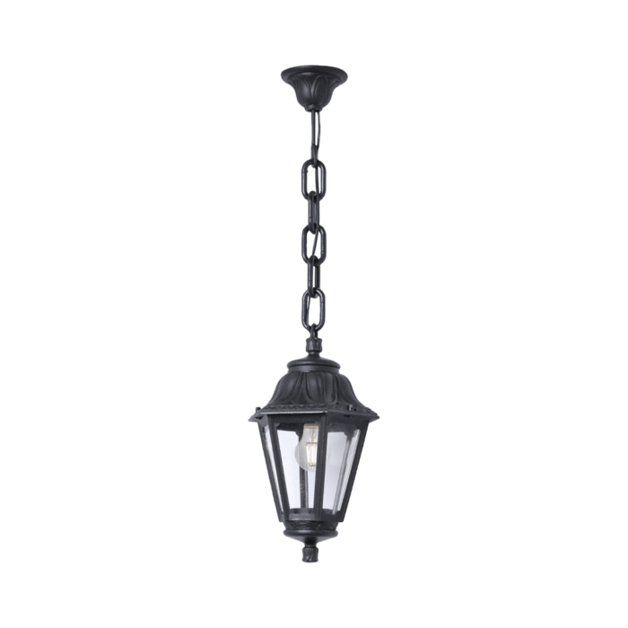 Sichem-Anna Hanging Clear E27 Black Fumagalli - Wholesale Lighting Dealers and wholesale suppliers in Dubai UAE