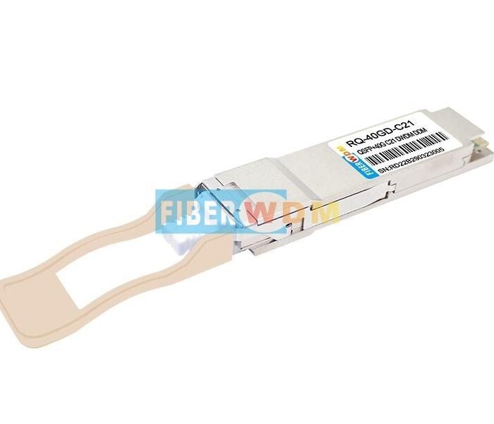 Single Wave 40G DWDM QSFP+ PAM4 Dual LC Transceiver Wholesale Supplier Dubai UAE