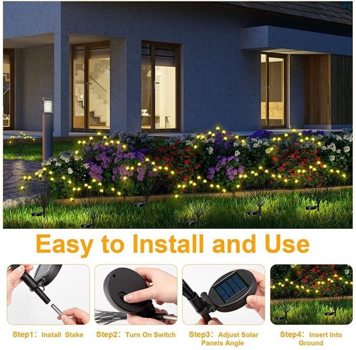 Solar firefly lamp courtyard lawn lamp outdoor waterproof wind-blown swinging landscape lamp festive atmosphere lamp – Wholesale Solar Products and Solar Lights Supplier Dubai UAE - Tradedubai.ae Wholesale B2B Market