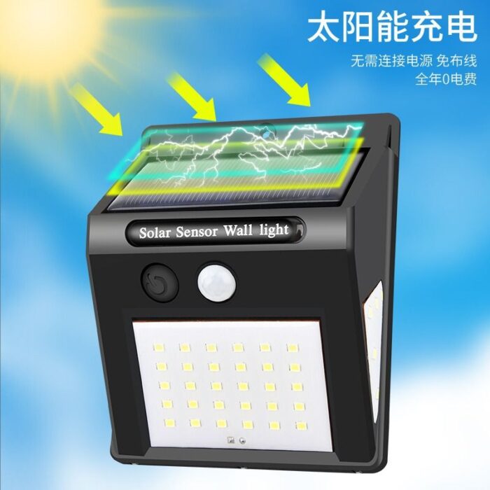 Solar induction wall light 20LED garden light home outdoor waterproof solar wall light road lighting wall light – Wholesale Solar Products and Solar Lights Supplier Dubai UAE - Tradedubai.ae Wholesale B2B Market