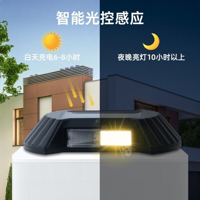 Solar lamp illuminates up and down landscape scallop small wall lamp outdoor waterproof courtyard garden villa decorative wall washer lamp – Wholesale Solar Products and Solar Lights Supplier Dubai UAE