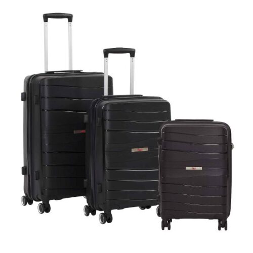 Solo Light Weight Premium Quality 3 Piece Assorted Color Luggage Set – Wholesale trolly Bags and Devices Travels Suitcase Supplier Dubai UAE - Tradedubai.ae Wholesale B2B Market