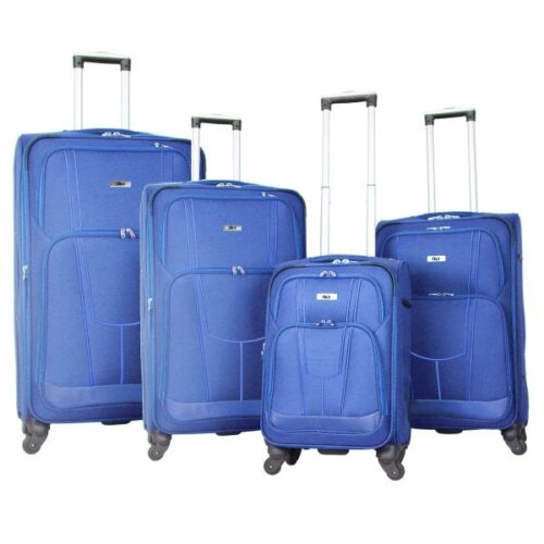 Solo Premium Quality Travelling Luggage 4 Piece Set Assorted Color – Wholesale trolly Bags and Devices Travels Suitcase Supplier Dubai UAE - Tradedubai.ae Wholesale B2B Market