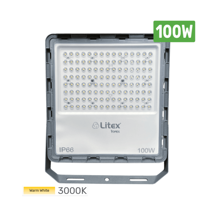 TOPEX Royal LED Flood Light 100 Watt Rectangle Wall 3000K - Wholesale Lighting Dealers and wholesale suppliers in Dubai UAE