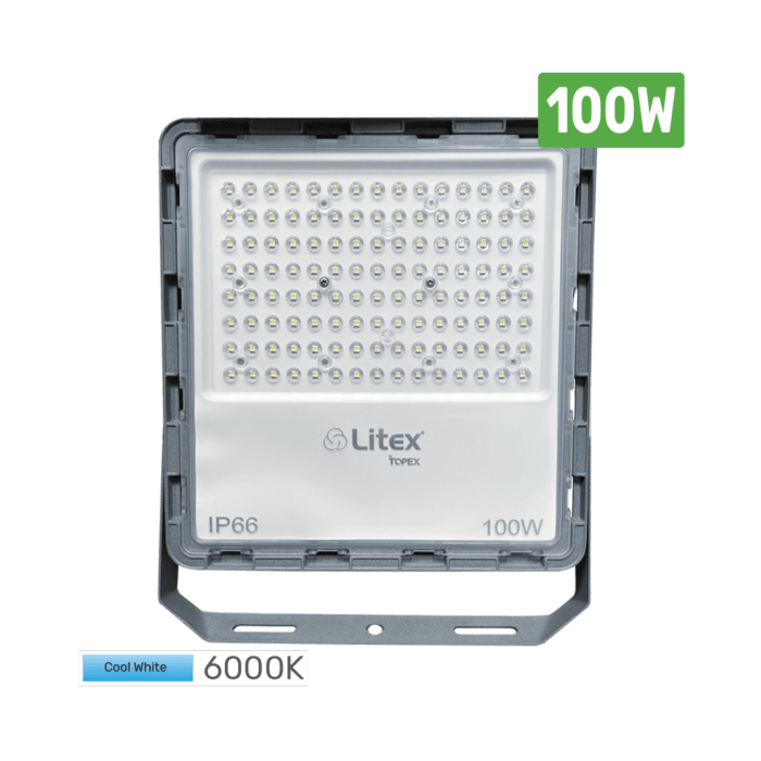 TOPEX Royal LED Flood Light 100 Watt Rectangle Wall 6000K - Wholesale Lighting Dealers and wholesale suppliers in Dubai UAE