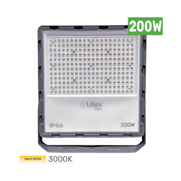 TOPEX Royal LED Flood Light 200 Watt Rectangle Wall 3000K - Wholesale Lighting Dealers and wholesale suppliers in Dubai UAE