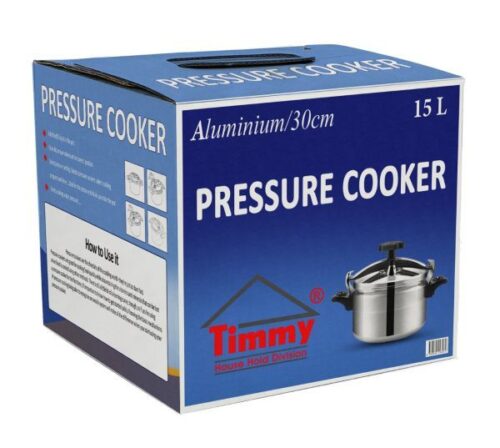 Timmy Heat-Efficient Aluminium Base Sleek Designed 15L Pressure Cooker - Cookware Wholesale Dubai UAE - Tradedubai.ae Wholesale B2B Market