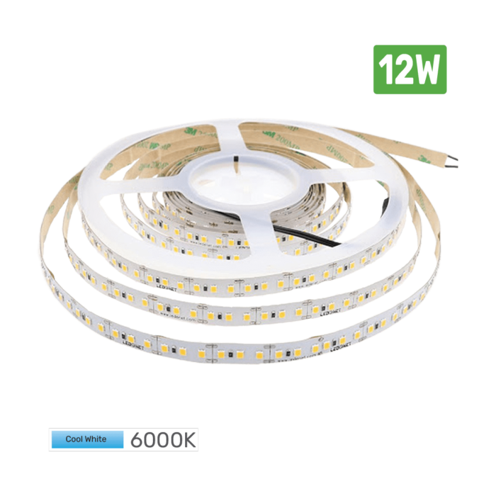 Topex Glossy LED Strip Light 12V 120D 5 Meter 6000K - Wholesale Lighting Dealers and wholesale suppliers in Dubai UAE