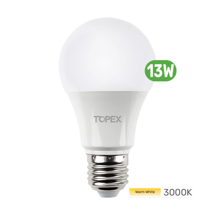 Topex LED GLSL Lamp-Bulb 13 Watt 3000K E27 - Wholesale Lighting Dealers and wholesale suppliers in Dubai UAE