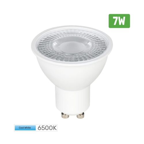 Topex Litex LED Spot Bulb 7 Watt GU10 6500K- White - Wholesale Lighting Dealers and wholesale suppliers in Dubai UAE