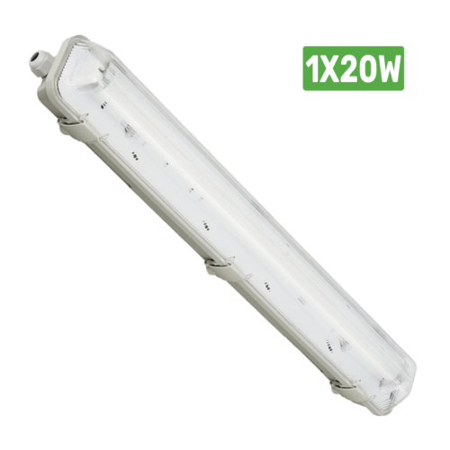 Topex Litex LED Weatherproof Fixture 1 X 20W LED Tube PC Without Light - Wholesale Lighting Dealers and wholesale suppliers in Dubai UAE