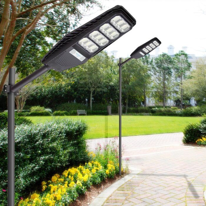 Topex Mars LED Solar Street Light 300W Battery LiFePO4 24Ah 6500K IP65 - Wholesale Lighting Dealers and wholesale suppliers in Dubai UAE