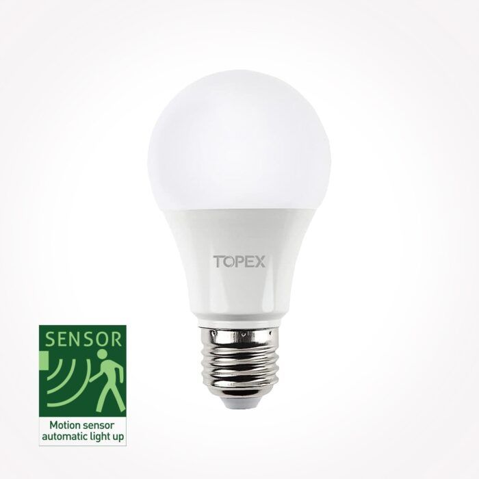 Topex Sensor LED Lamp-Bulb 9 Watt E27 6500K - Wholesale Lighting Dealers and wholesale suppliers in Dubai UAE