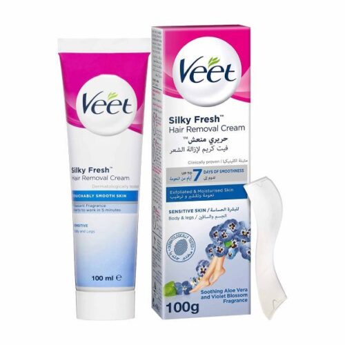 Veet Hair Remover Cream for Sensitive Skin A Gentle Solution for Effortless Elegance 100Ml – Wholesale Personal Care and Beauty Products Supplier Dubai UAE
