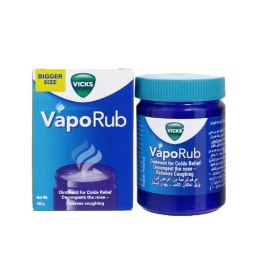 Vicks Vapo Rub Cold Flu Ointment 100Gm Wholesale Supplier Dubai UAE
