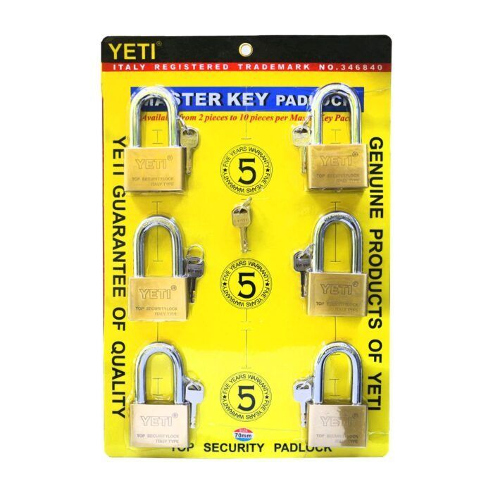 Yeti 70MM Soar Medium Pad-Lock – Wholesale Padlock and Door Lock Supplier Dubai UAE - Tradedubai.ae Wholesale B2B Market