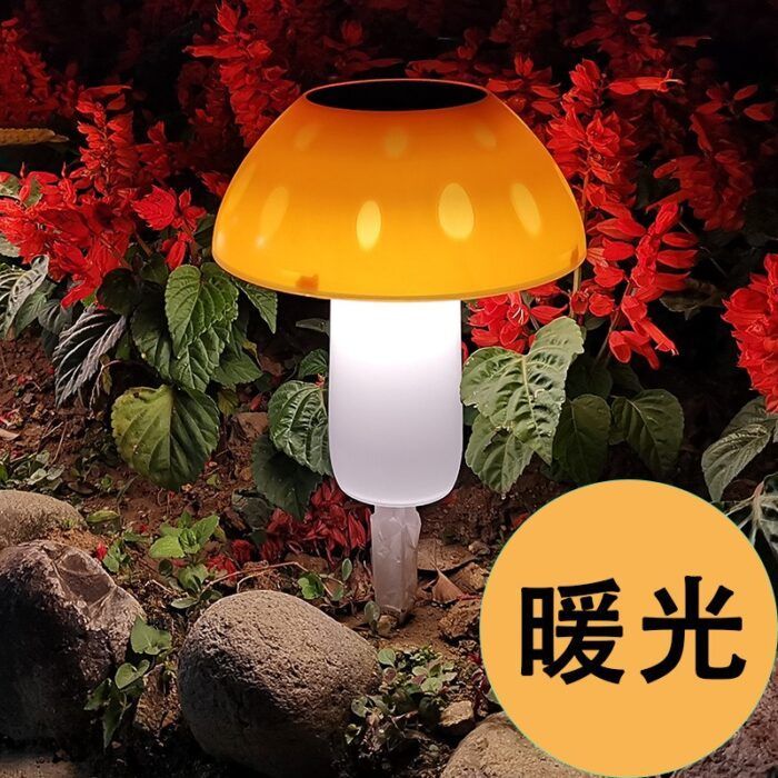 8JDK Solar Mushroom Garden Light Outdoor Garden Villa Decorative Ground Plug Light Home Waterproof Lawn Sensing View 5 - Tradedubai.ae Wholesale B2B Market