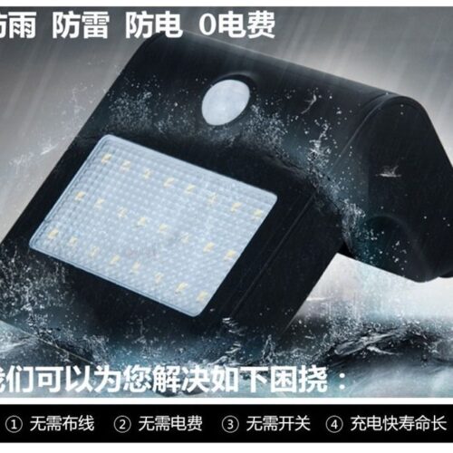 Amazon Outdoor Solar Light Wall Lamp Outdoor Light Control Induction Waterproof Garden Decorative Atmosphere Garden Light1 - Tradedubai.ae Wholesale B2B Market