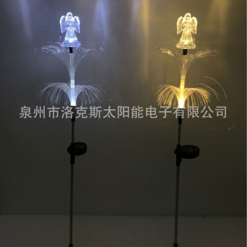 Amazon Solar Angel Lawn Light Jellyfish Light Outdoor Garden Light Fireworks Light Garden Balcony Decorative Landscape