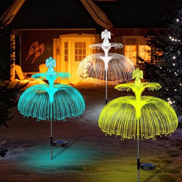 Amazon Solar Angel Lawn Light Jellyfish Light Outdoor Garden Light Fireworks Light Garden Balcony Decorative Landscape1 - Tradedubai.ae Wholesale B2B Market