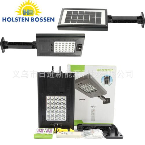 Cross-border outdoor solar lights solar radar induction street lights household garden lights high power integrated street lights