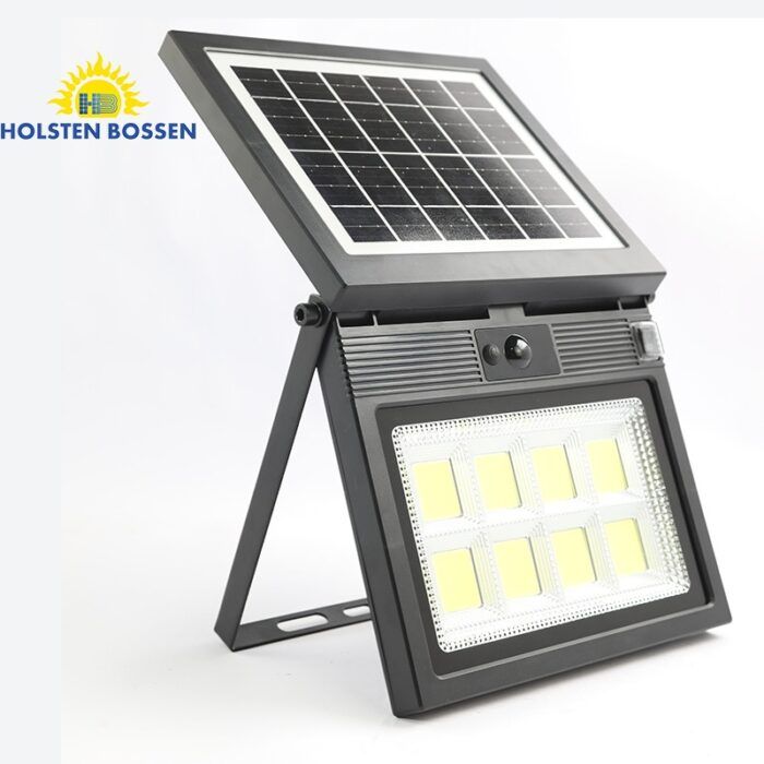 Cross-border solar home outdoor waterproof garden light super bright street light human body induction solar integrated flood light