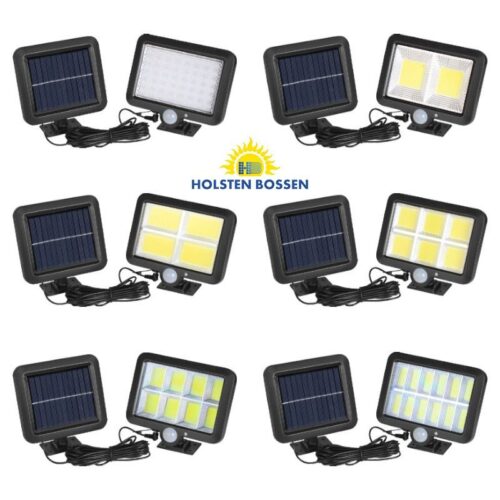 Cross-border solar induction wall light waterproof split 100COB56LED human body induction garden light garage light