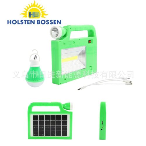 Emergency Portable Solar Lamp Hot Selling COB Multifunctional Mobile Phone Emergency Charging LED Portable Lamp in African Island Countries