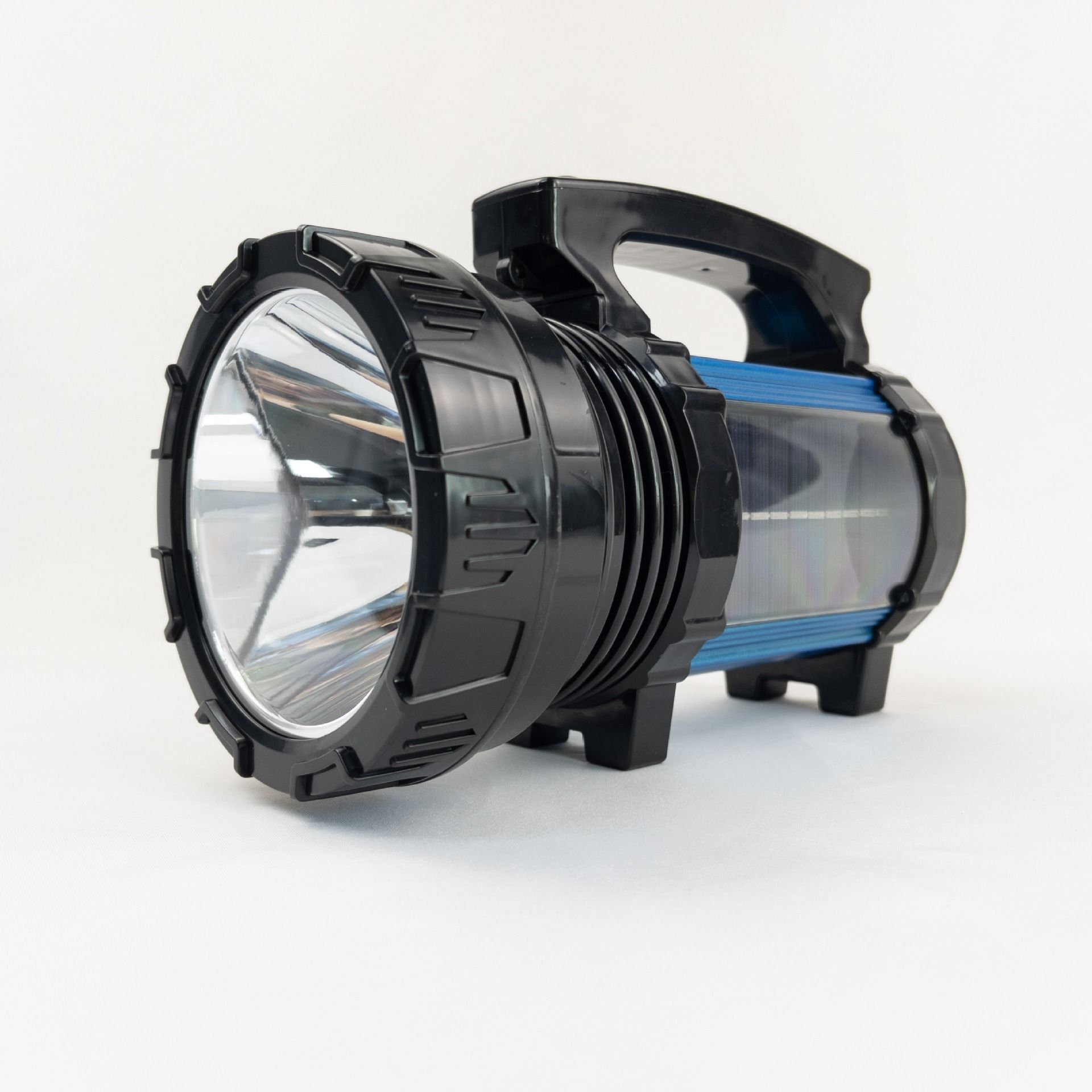 Extra large and powerful searchlight power bank feature phone emergency charging solar LED portable strong light camping light Extra large and powerful searchlight power bank feature phone emergency charging solar LED portable strong light camping light